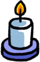 white_candle emote