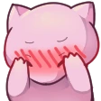 mewblush emote