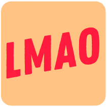 LMAO sticker