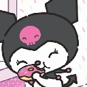 kuromi_donut emote