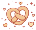 pretzel_hearts emoji