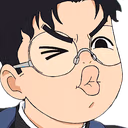 Okarun_Pout emote