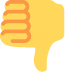 lefty_thumbsdown emote