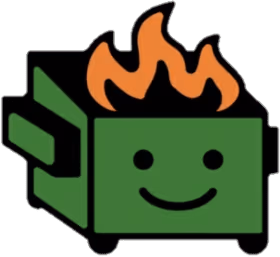 DumpsterFire emote