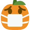 Coronapumpkin emote