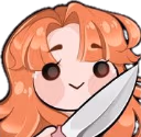 ginger_knife emote
