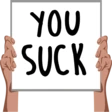 YouSuckSign emote