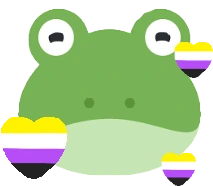 nonbinary_frog_love emote