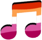 lesbiannote emote