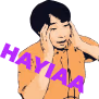 Haiyaa emote