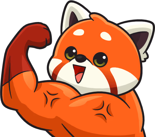 RedPandaMuscle emote
