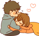 couplecuddle emote