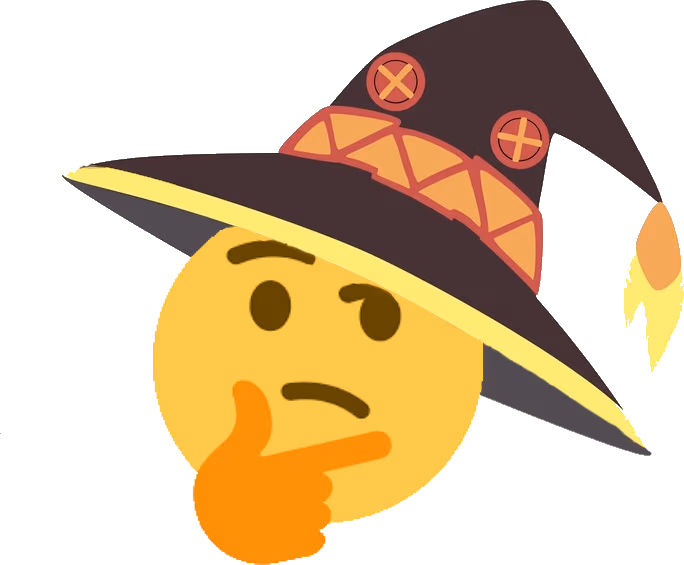 MeguminThink emote