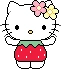 HelloKittyStrawberry emote