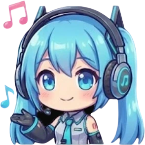 music_anime emote