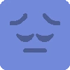 BlurplePensiveSquare emote