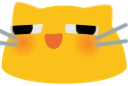 blobcatgooglymelt emote