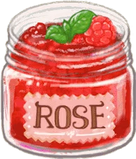 RoseRasberryJam emote