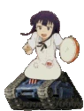 intslXPlaysTheTambourineOnTank emote