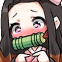 NezukoShy emoji