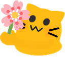 blobcat_flower emote