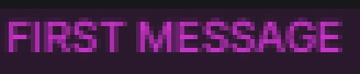 Firstmessage emote