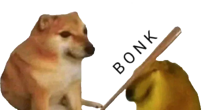bonk emote