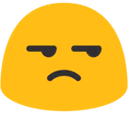 blobunamused emote