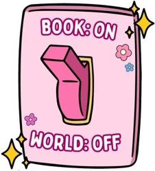 bookonworldoff_pink emote