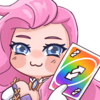 Seraphine_reverse_uno sticker