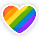 prideHeart emote
