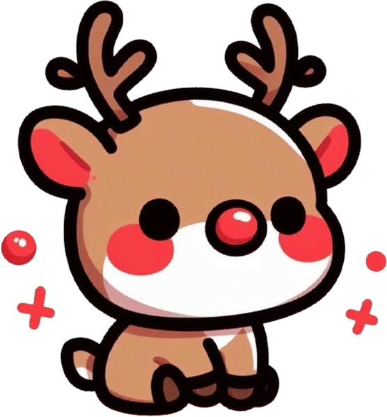 CuteReindeer emote