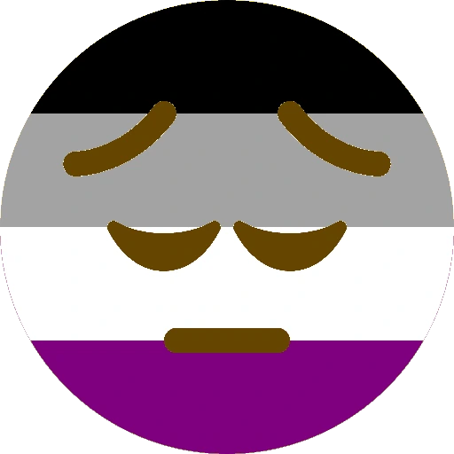 asexual_pensive emote