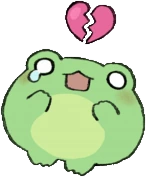 ff_heartbroken_frog emote