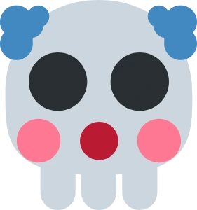 clownskull emote