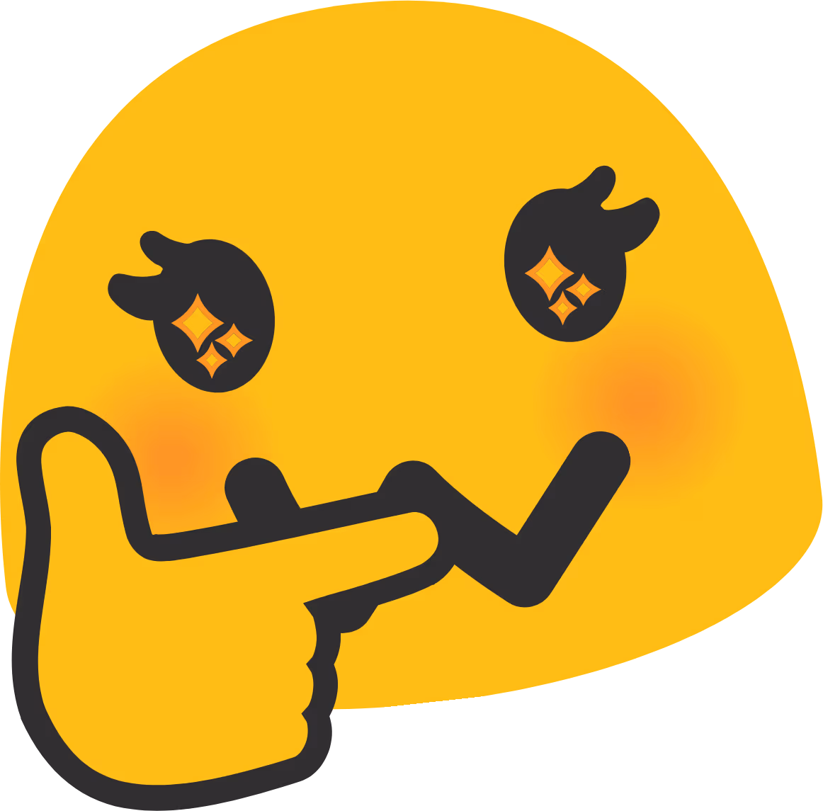 BlobOwOThink emote