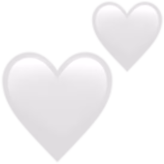 HeartsWhite emote