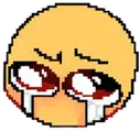 CuteCry emote