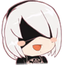 2B_happy emote