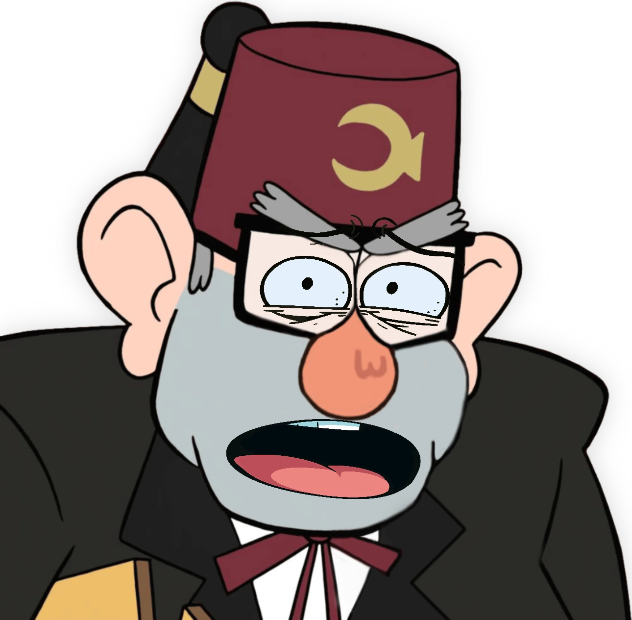 GrunkleStan_AyoWhat emote