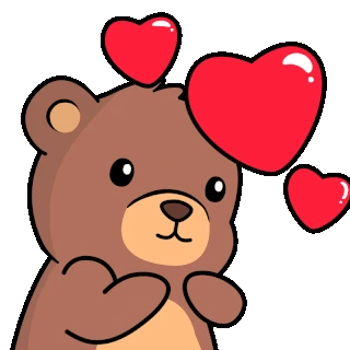 kissbearish emoji