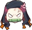 PissedNezuko emoji