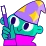 person_teal_wizard_wand_YT emote