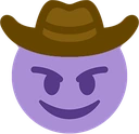 smiling_imp_cowboy emote