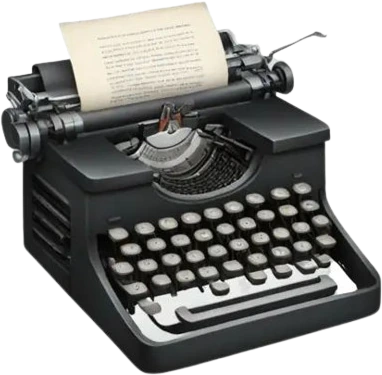 black_typewriter emote