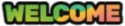 ColorfulWelcome emote