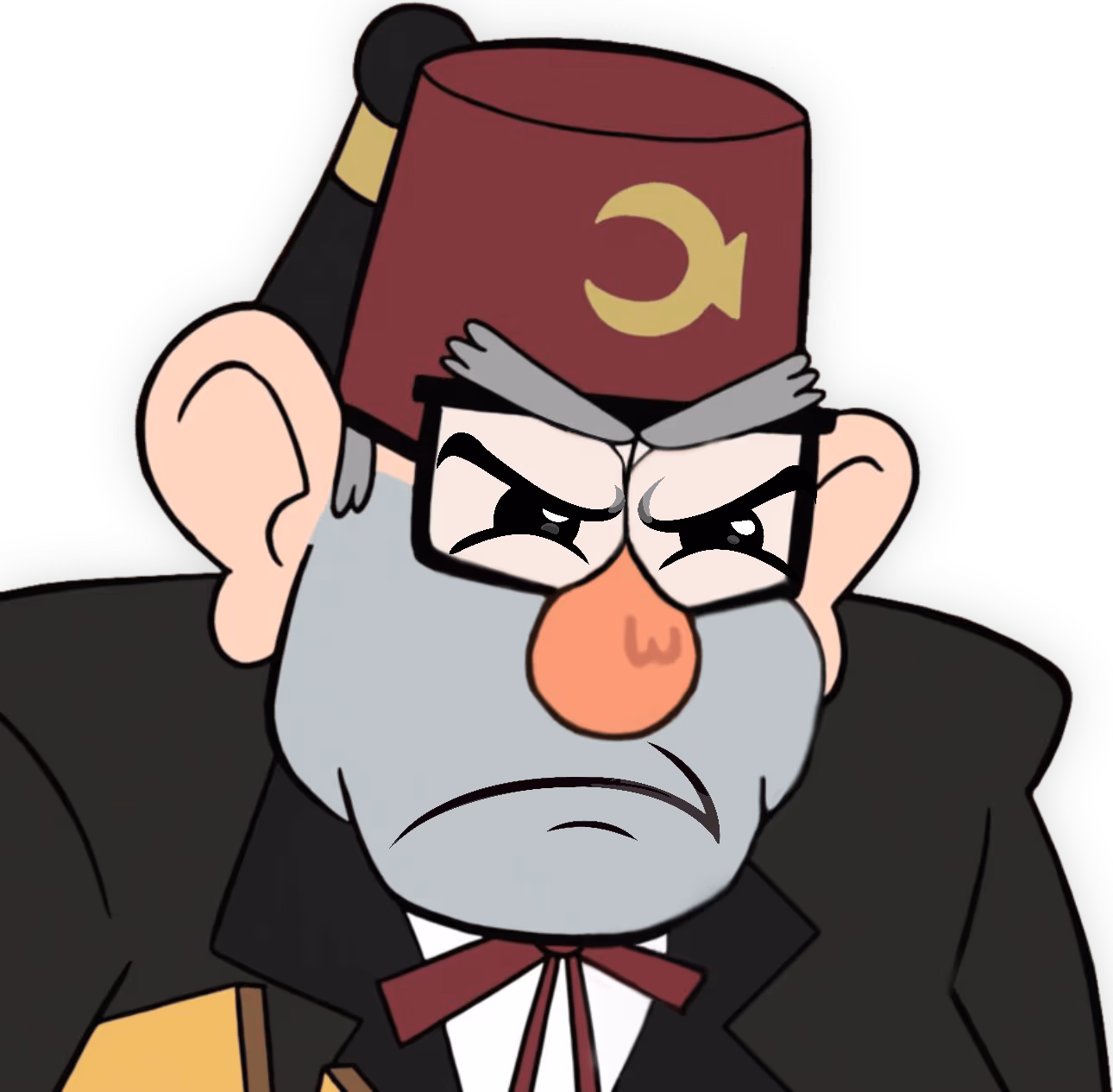 GrunkleStan_Mad emote
