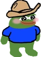 peepoCowboy emote