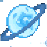 BlueSaturn animated emote