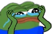 PepeCryHands emote